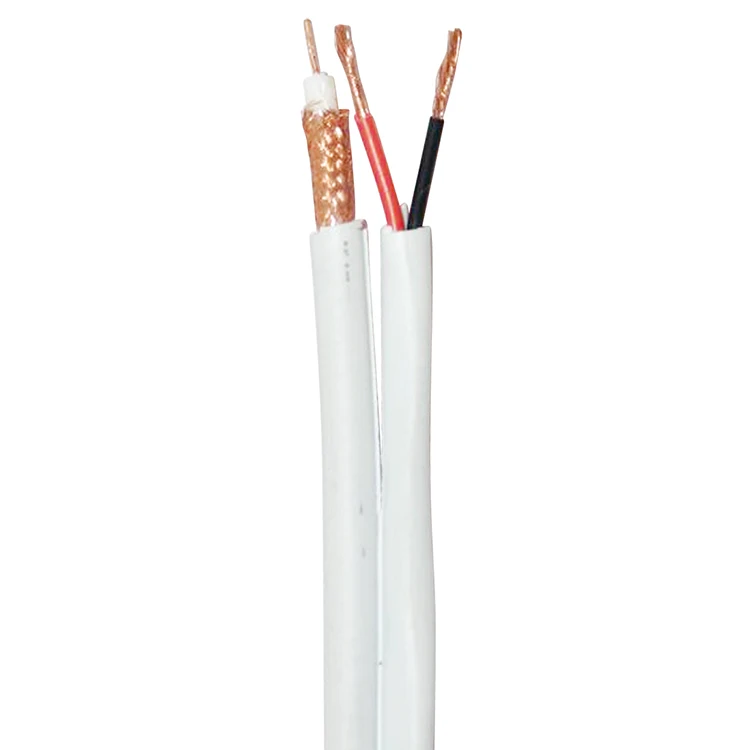 
Europe Market Standard CCTV Combine Cable Video/Power /Data for RG59 Coaxial Cable 