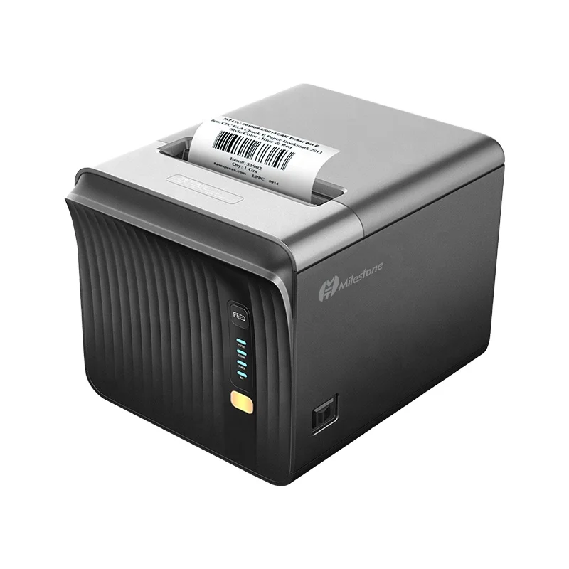 Milestone-Mht-P80A High Speed 250Mm/S Thermal   Usb Network Pot  Bt Wifi Receipt Printer Use For The Jewelry Shop Bill Pr