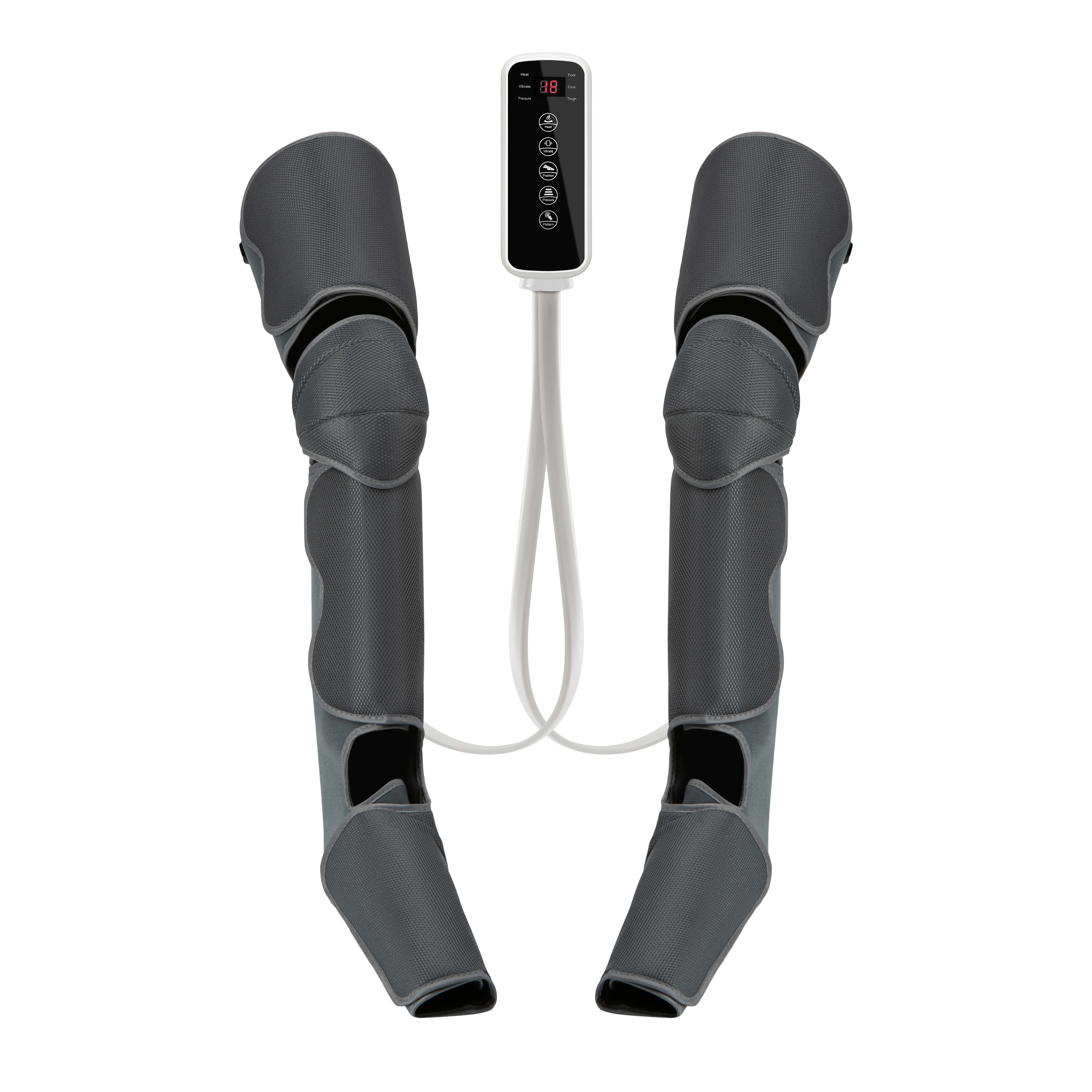 2024 Leg Massage with Heat Air Compression Leg Massager for Circulation and Relaxation Leg Calf Foot Massager