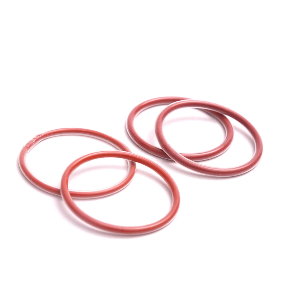 China Factory Hot Sale FEP Coated O Ring FPM FKM VMQ Silicone Rubber Seal Oring PFA PTFE Encapsulated O Ring