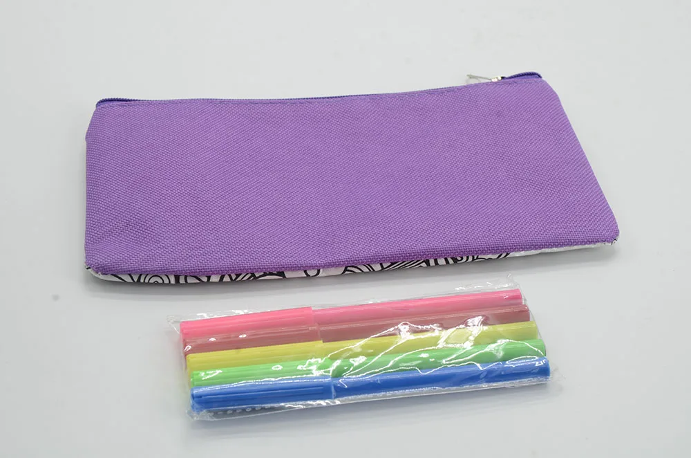Factory manufacture design high quality pencil case diy