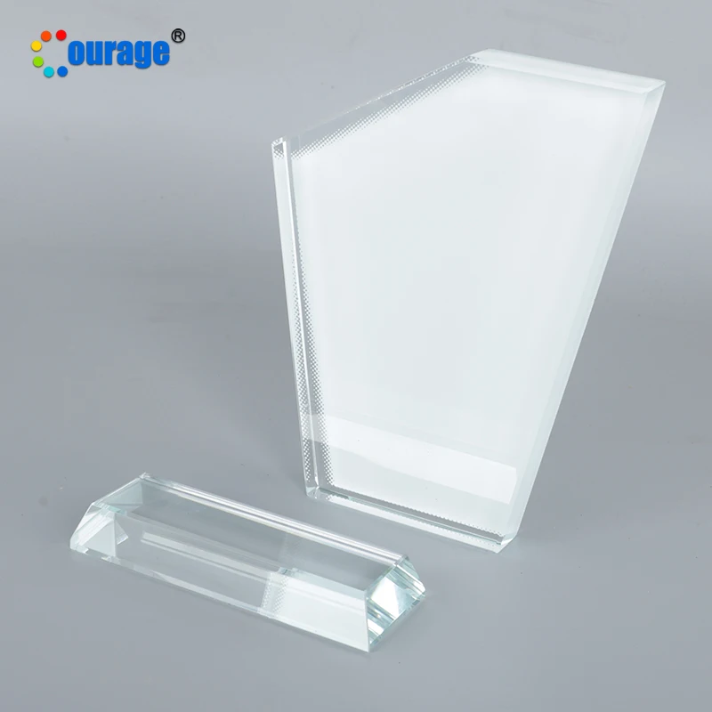 BSJ-11 Sublimation Crystal Glass Photo Frame for School Awarding