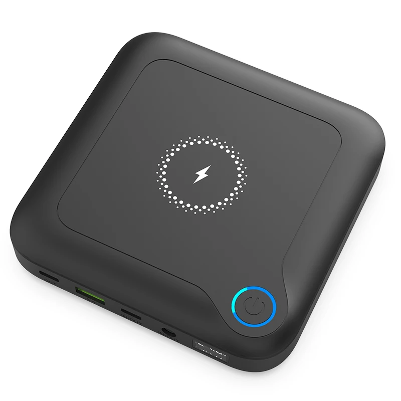 Portable Charger Power Bank 24000mah Mini LED Display Powerbank with 60W 30W PD port and QC 3.0 for laptop and phone