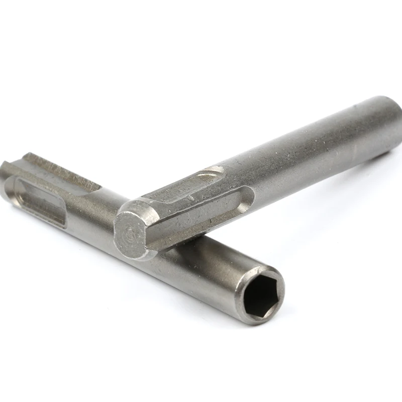 
SDS Plus Shank to 1/4 Inch Hex Shank Magnetic Screwdriver Bit Holder Adapter screw hole chamfer countersunk drill bits with hex 