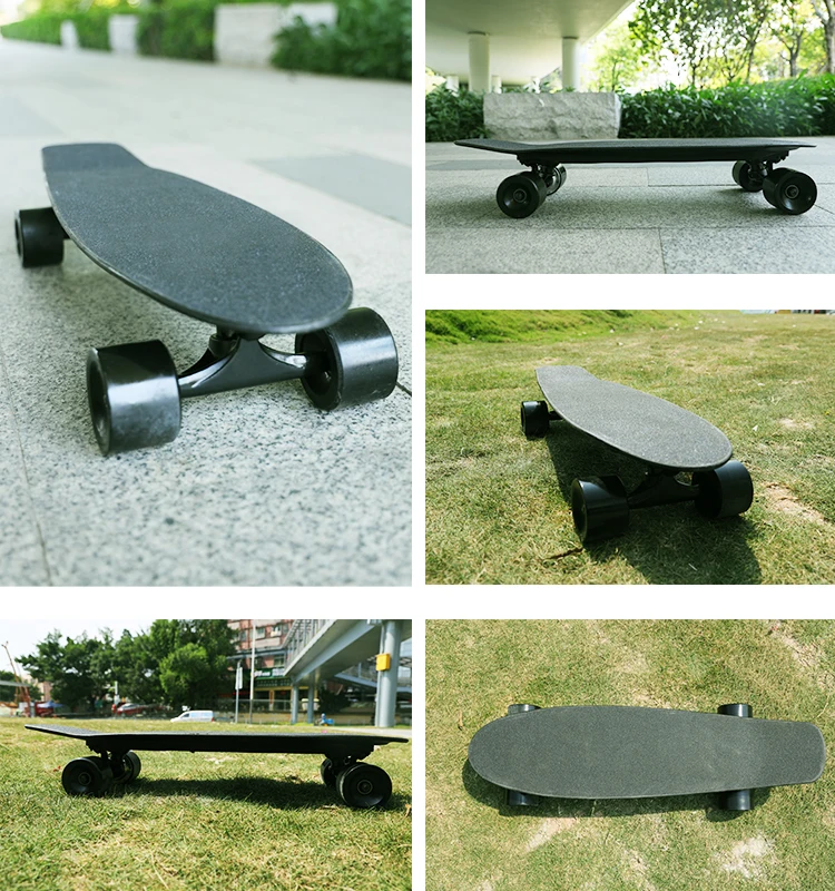 
Fashional Cheap Skate Board Remote Control 350W 20KM/H Small Fish Board skateboard for Teens 