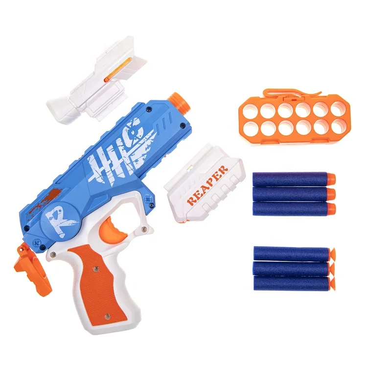 
Amazon Cheap Hot Sale Small Soft Bullet Gun Shooting Toys For Child 