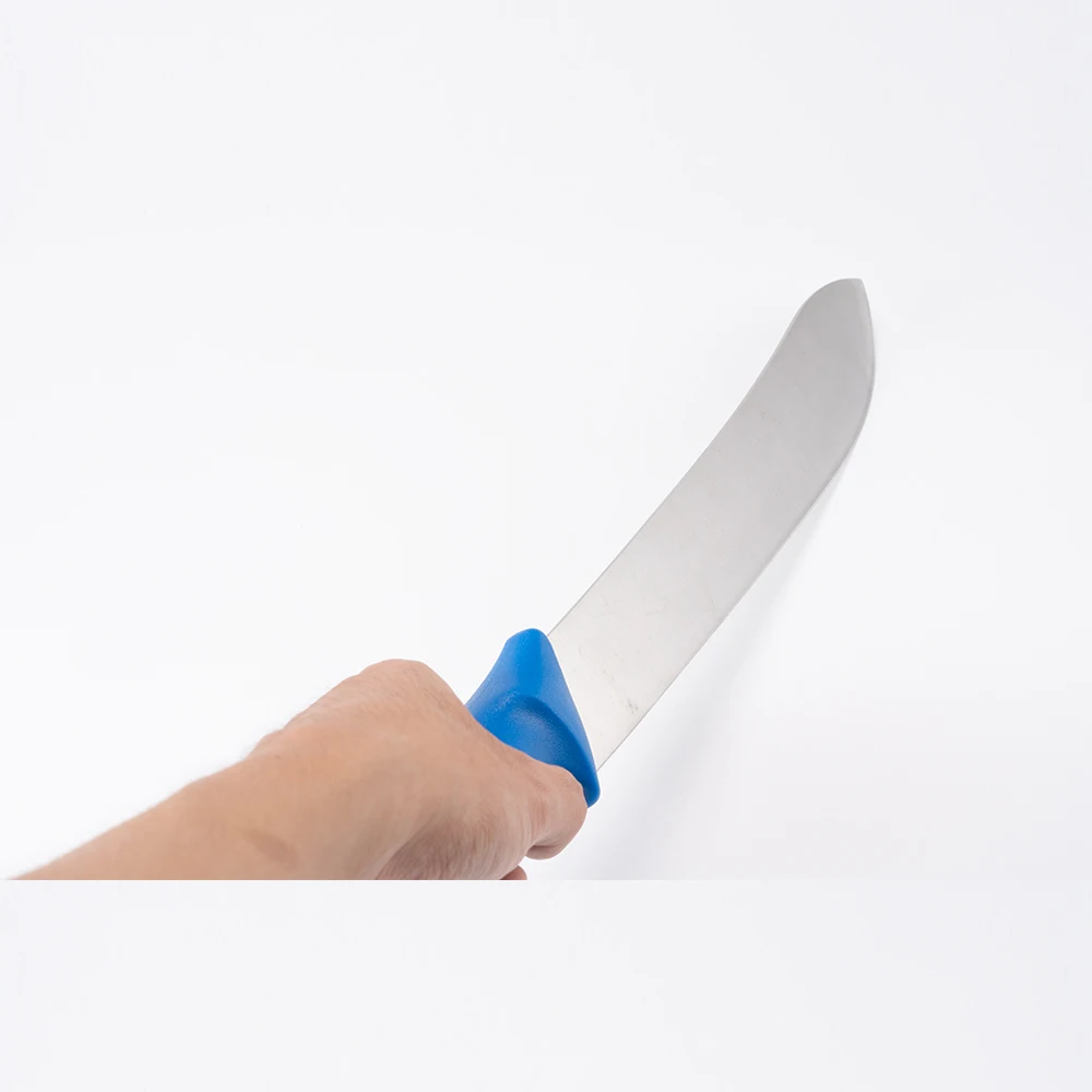 New Arrivals 10 inch German Steel Kitchen Butcher Knife with Premium rubber Handle