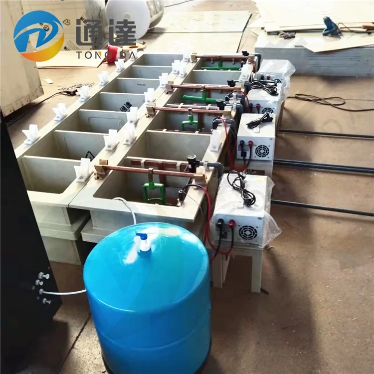 Galvanizing equipment titanium anodizing rack chroming machine for sale