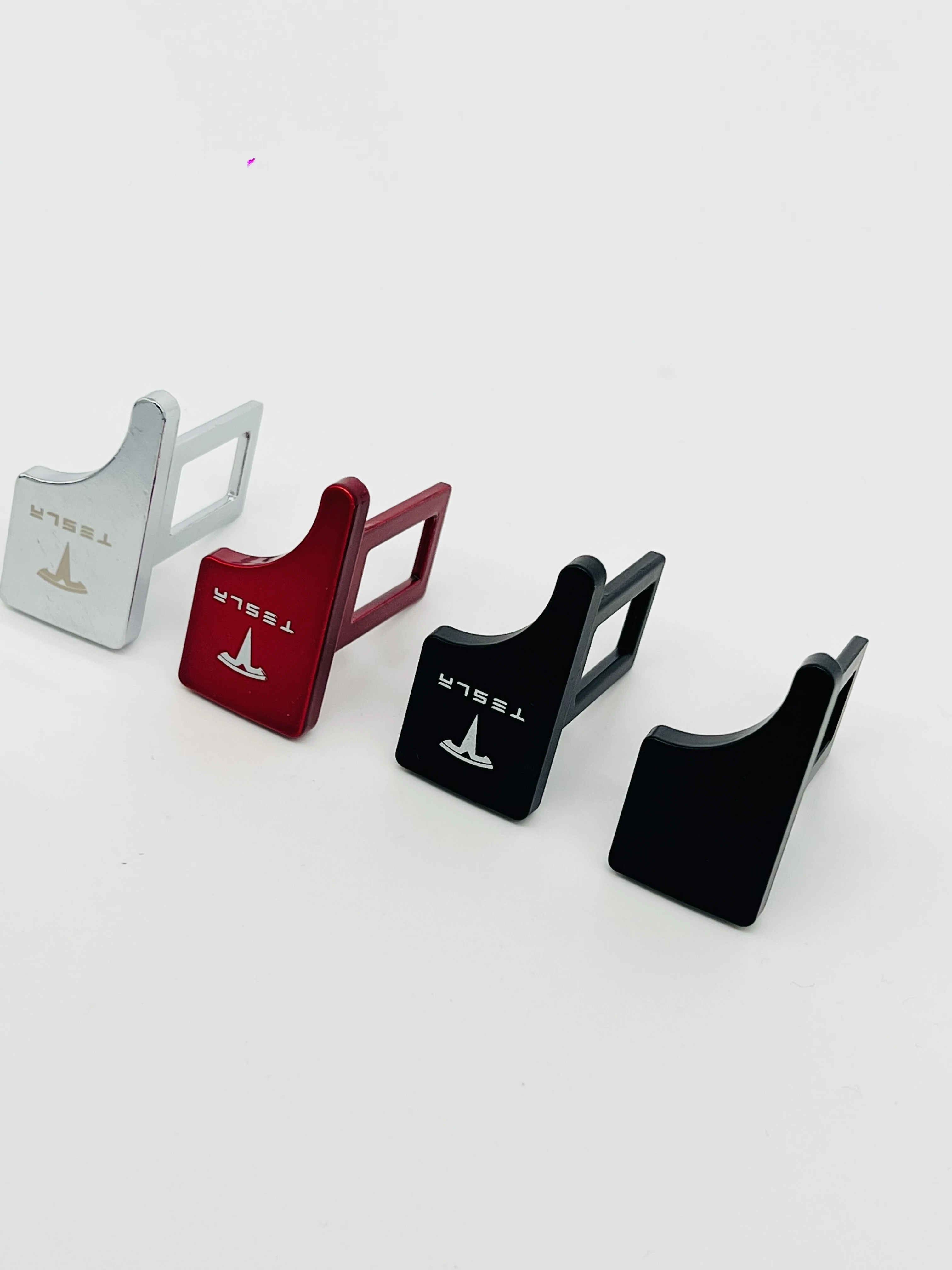 Car Seat Buckle Release Aid Compatible with Tesla Model 3/Y Alarm Stoppers Hidden Car Seat Belt Clip Belt Buckle Covers