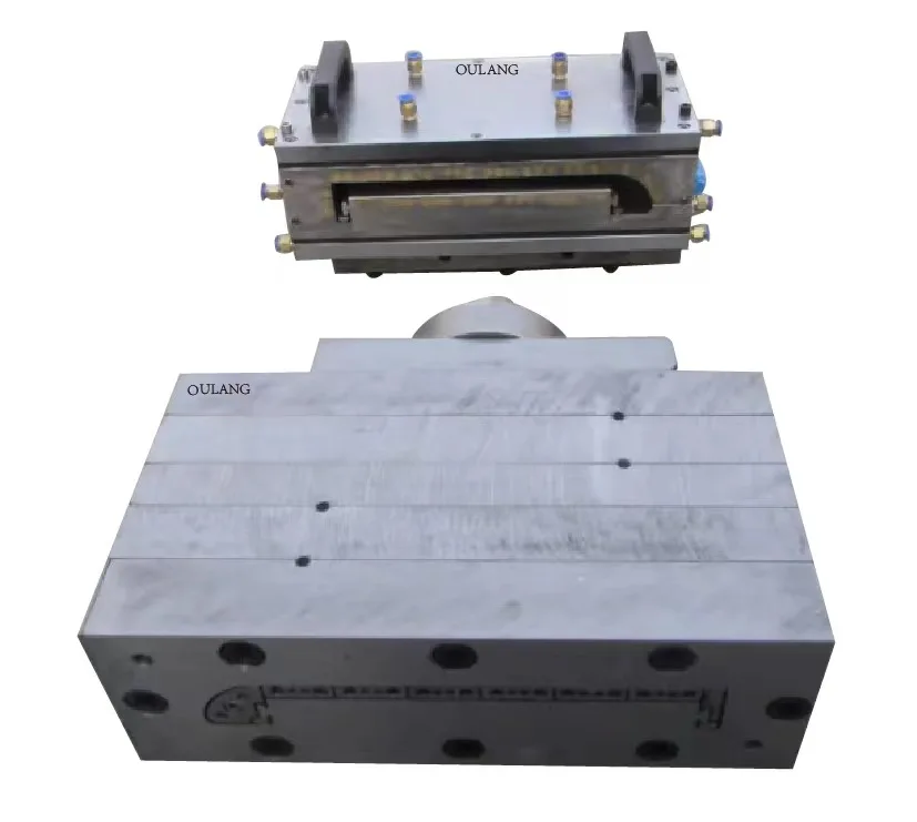 Custom Design Oem Odm Made Extrusion Mould Plastic Molding   Extruded products are used in central air conditioning