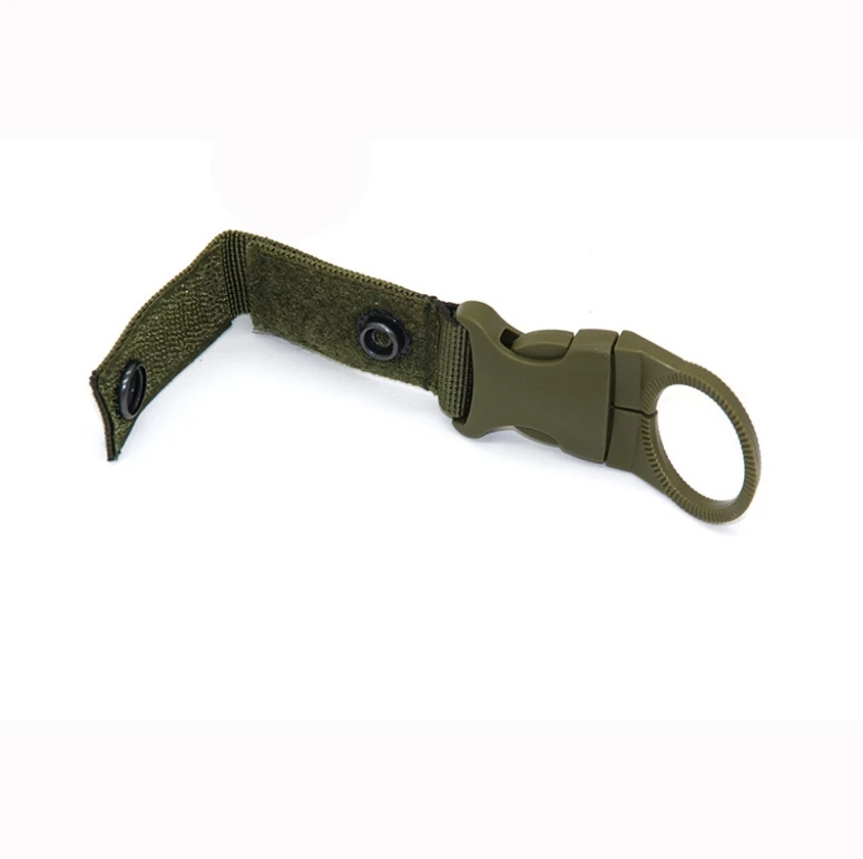 Mydays Outdoor High Quality Lightweight Water Bottle Carrier Ring Holder Hanging Buckle Clip for Backpack