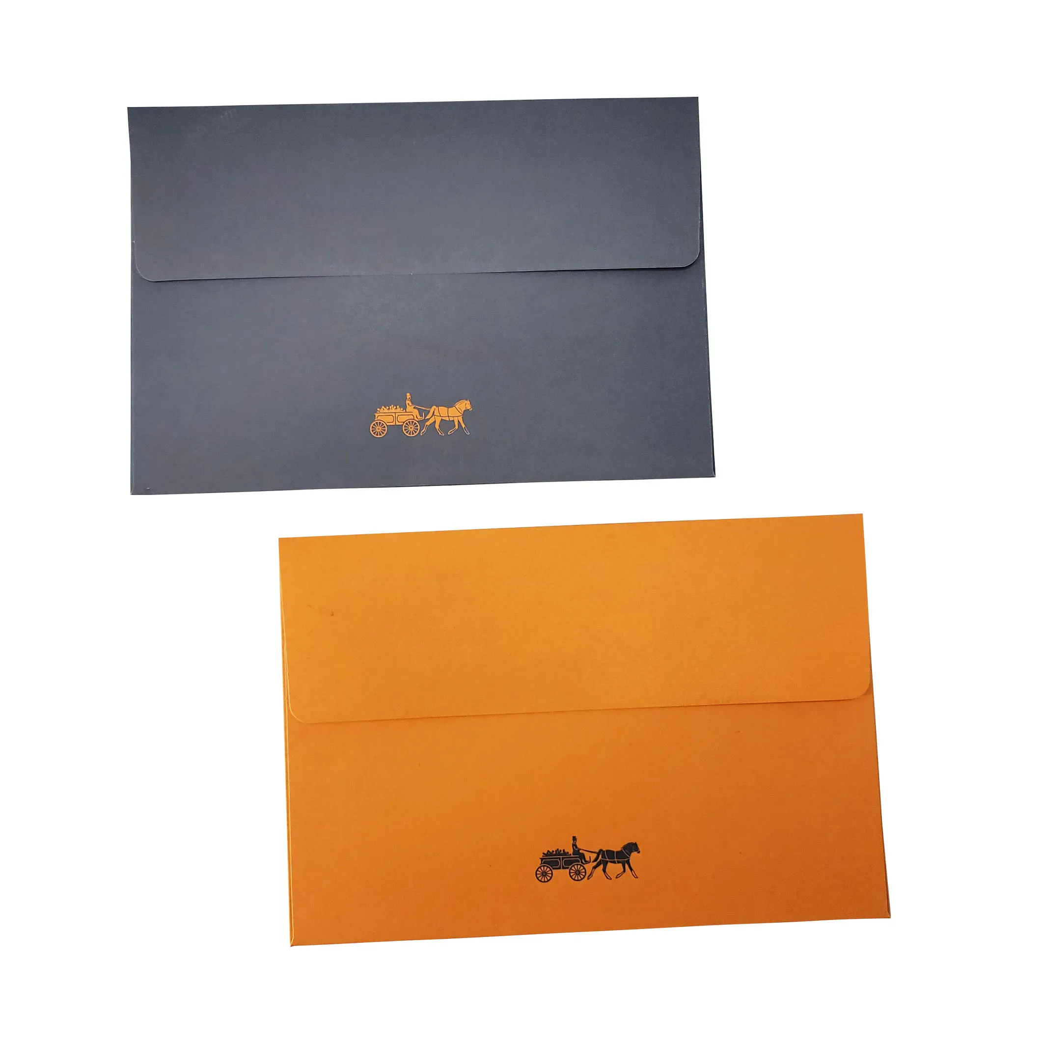 White Kraft Paper Folding rectangle Envelope with Custom printed Kraft Paper Envelope
