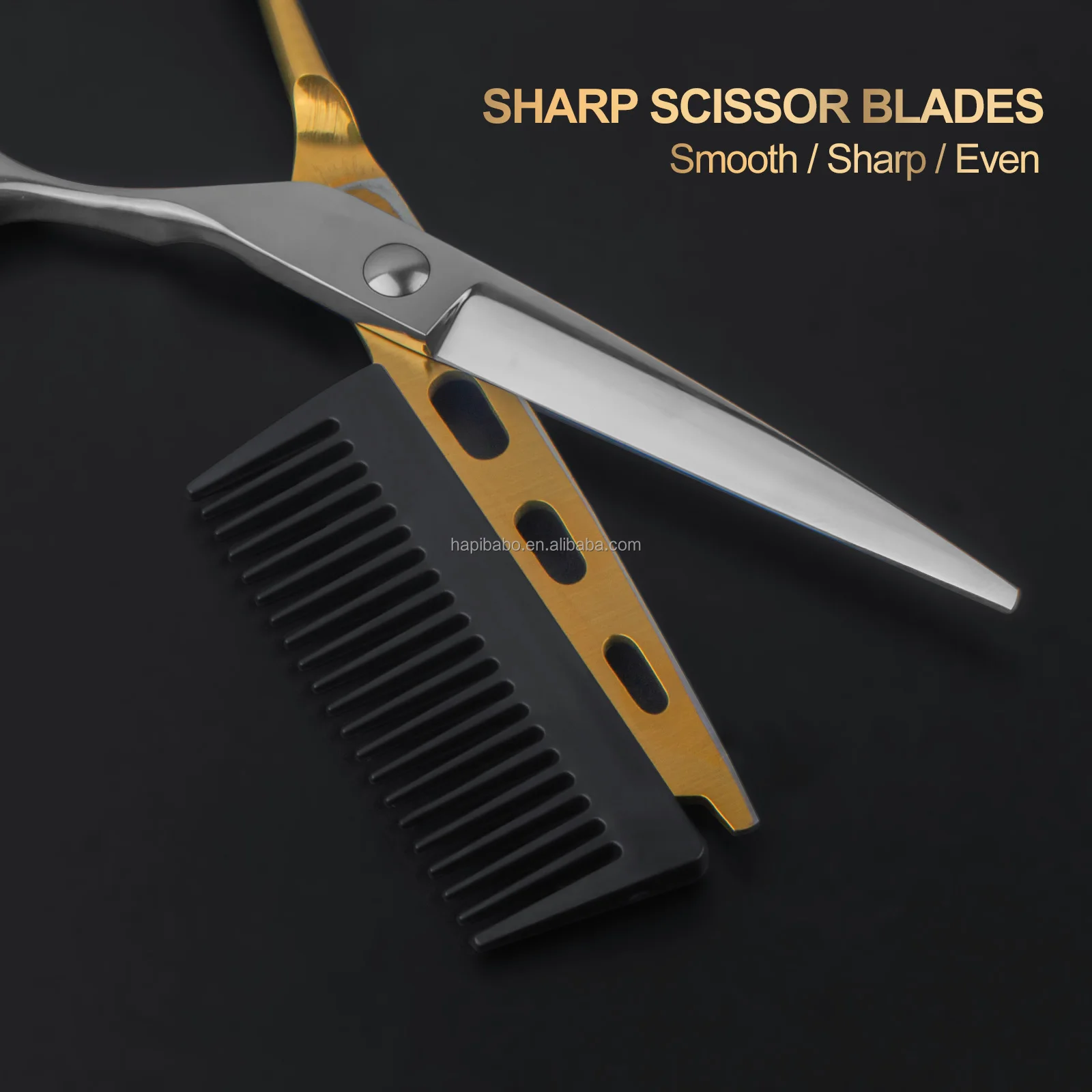 Shear Hairdressing Salon Professional Barber Shears In 440c Stainless Steel Haircut Scissors Professional Barber Scissor Set Kit