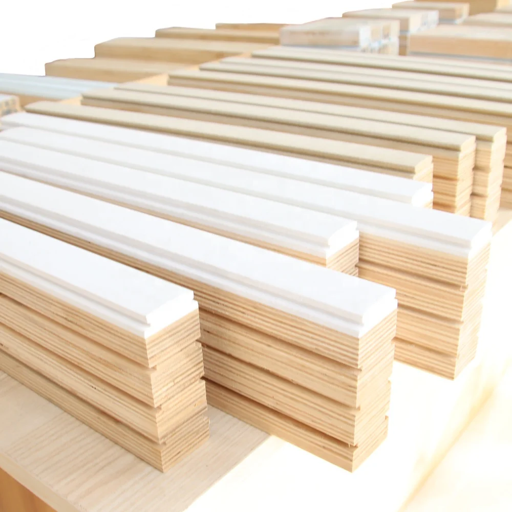 LVL Lumber for Roof Construction Wooden Birch Poplar LVL Timber Veneer Board Beam Pine