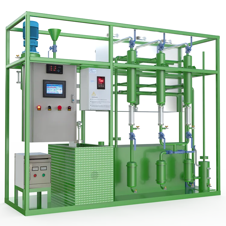 MINI Small Batch Waste Oil Distillation and Refining Diesel Refinery