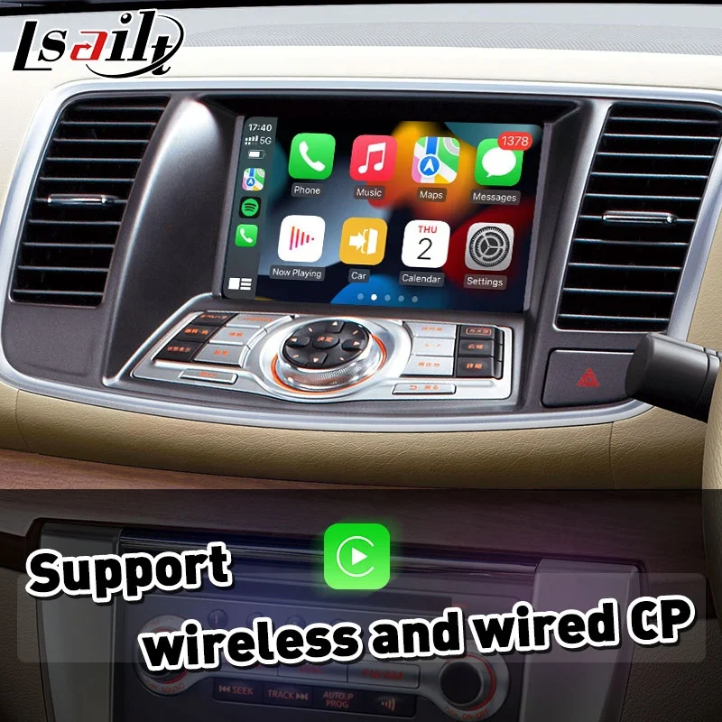 Lsailt CP + AA OEM Integration Video Interface for Nissan Teana J32 2008-2014