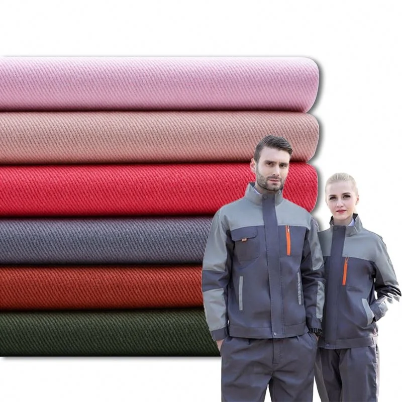 Polyester Fabric Non Flammable Fabric Fire Retardant Fabric Factory Direct Iec 61482-1-2 Cvc Flame Retardant 80 Cotton 20 Woven