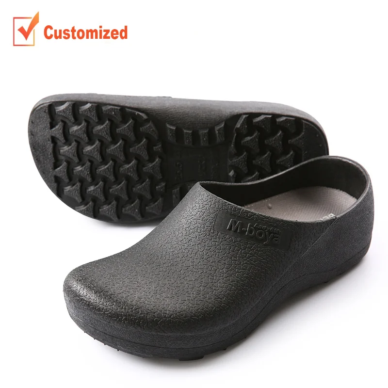 Man Industry And Steel Toe Hotel Kitchen Work Safety Non Slip Waterproof Chef Shoes For Chef