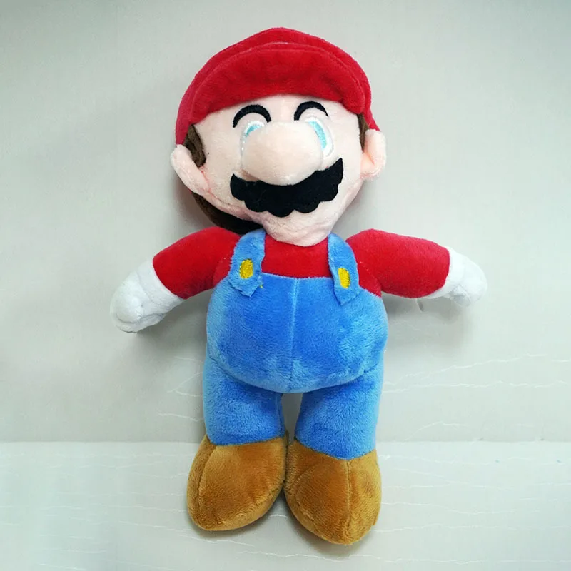 High Quality Factory Stuffed Animal Toy Doll Stuffed Mario Plush Toy Mario Bro Mushroom
