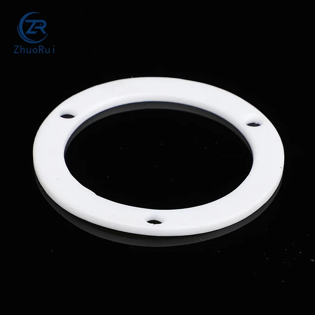 ptfe circular gasket plastic sealing ring milling precision CNC machining parts