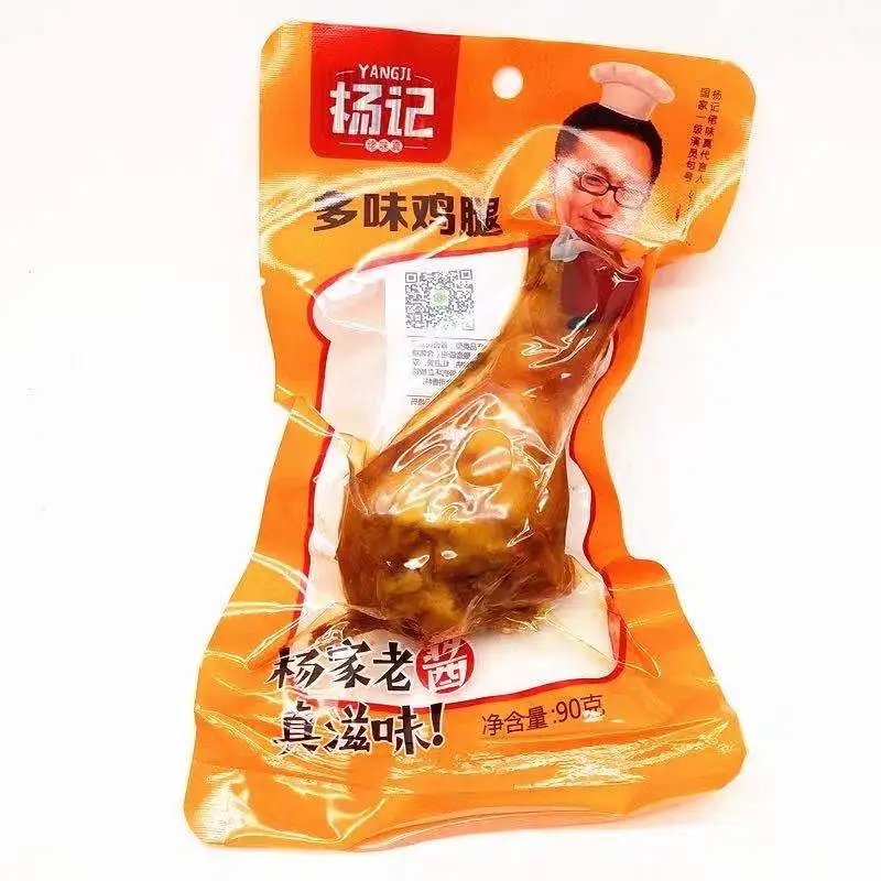 
Hot sale single leg multi-flavored chicken drumstick 90g*bag delicious healthy snacks in 2021 