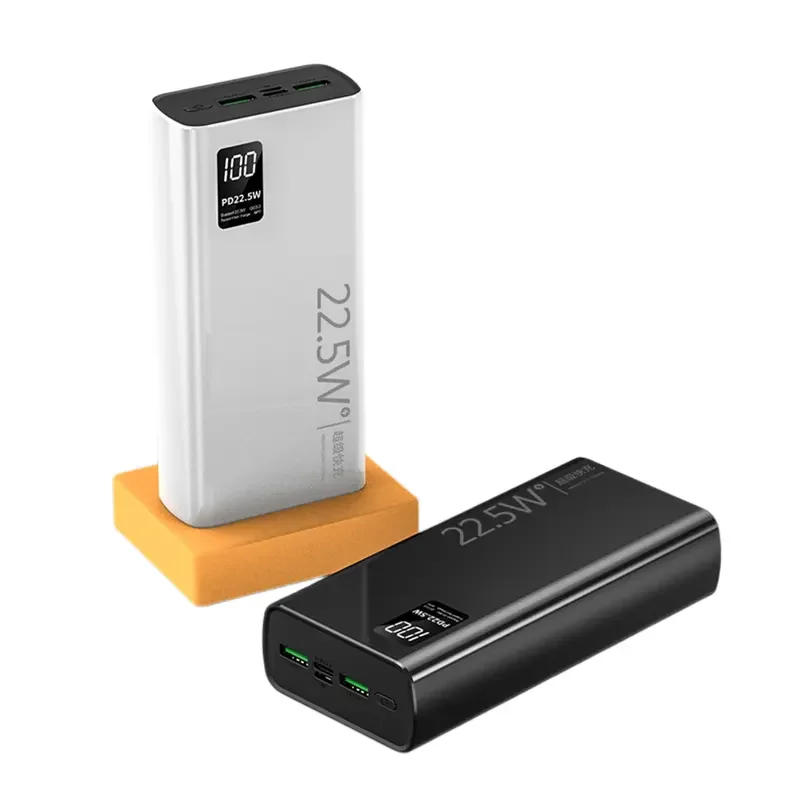PD20w Super Fast Charging Power Bank 30000mah Dual USB TYPE-C Bidirectional charging 22.5W Portable 20000mah Powerbank 20000 mah