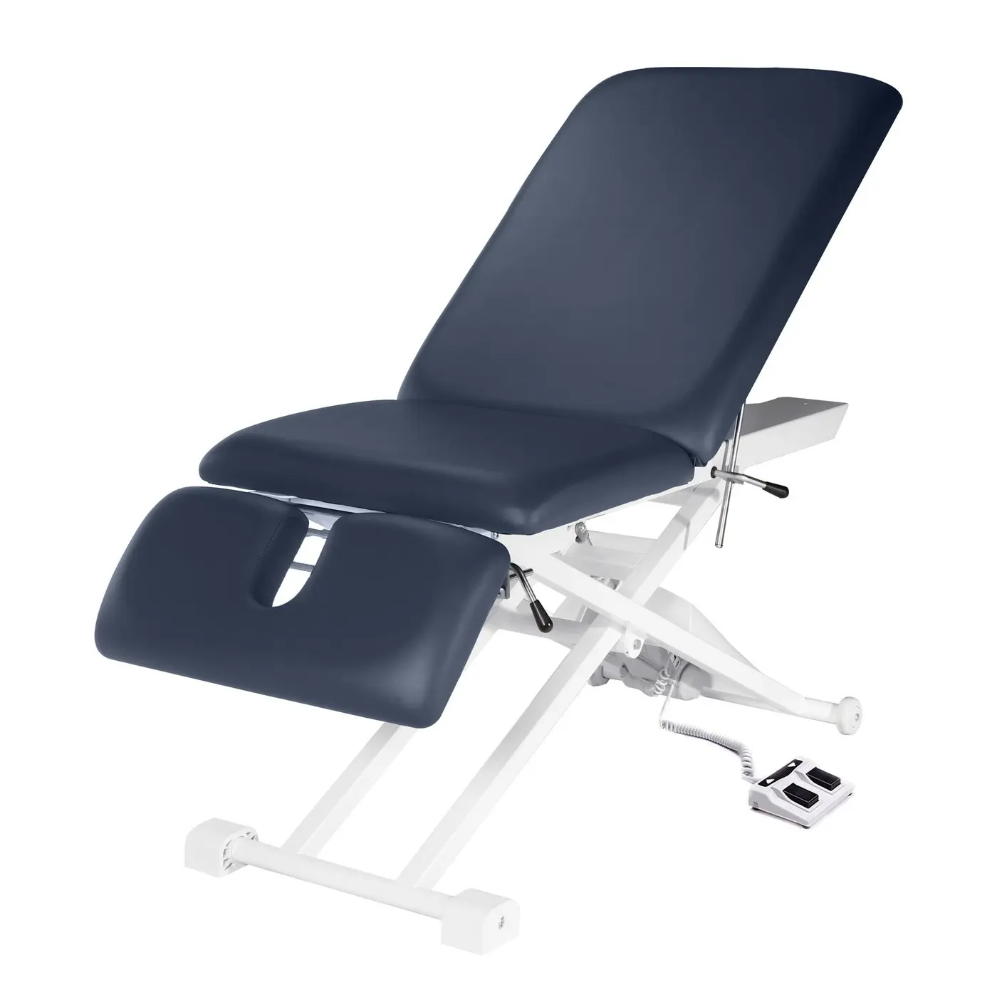 Master Massage Royal Blue TheraMaster 3 Section Treatment Power Lift Electric Table electric massage table luxury