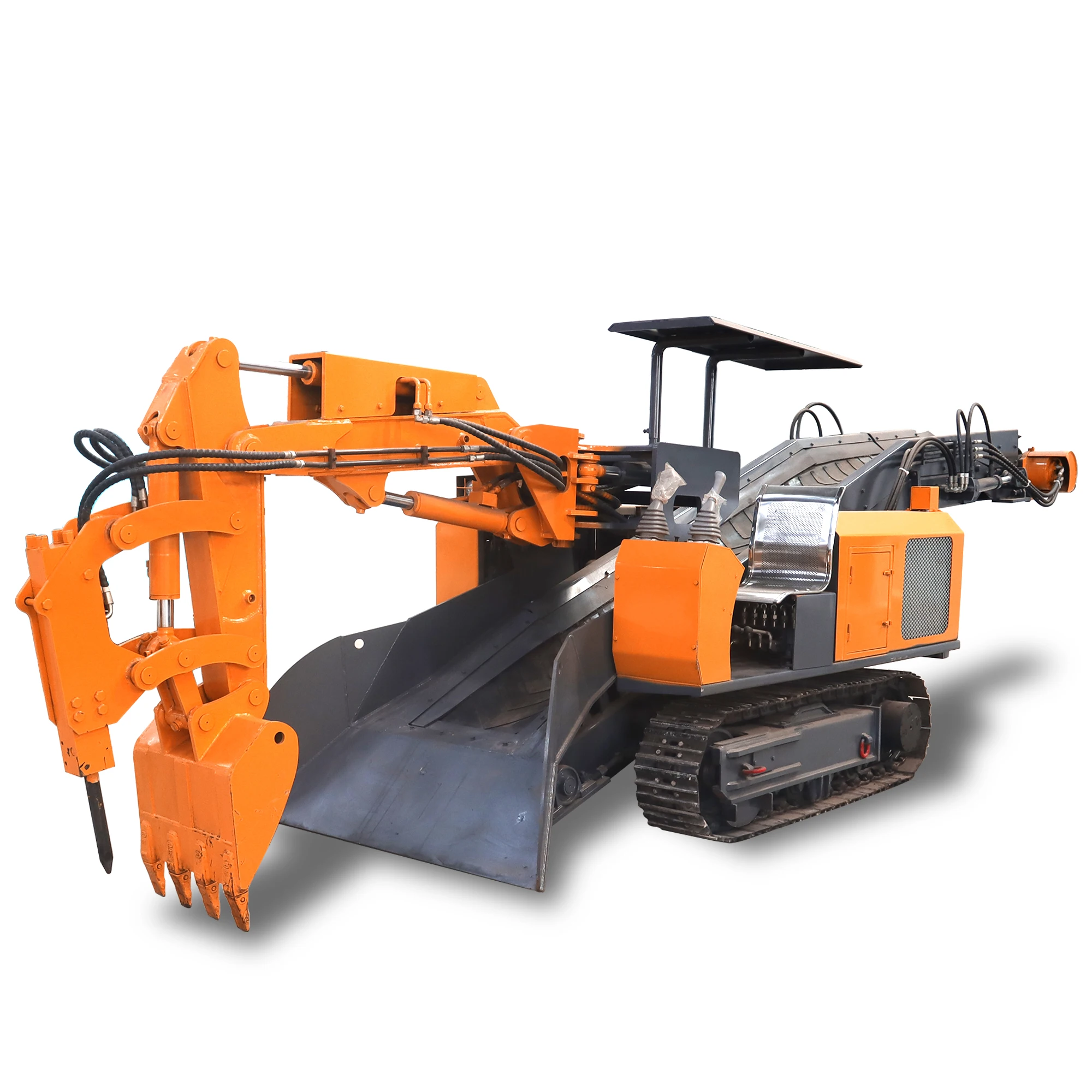 For cross-sections above 1.8 meters hydraulic system easy and simple operation reliable performance
