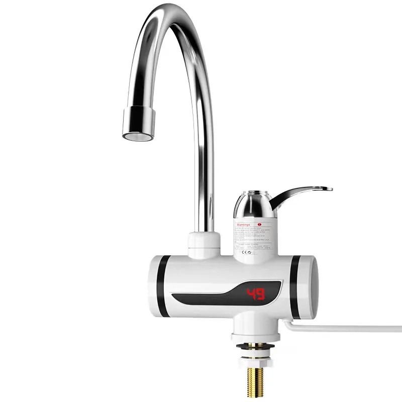 Top Selling Led Display Electric Water Faucet Temperature Protection Heater Electric Faucet