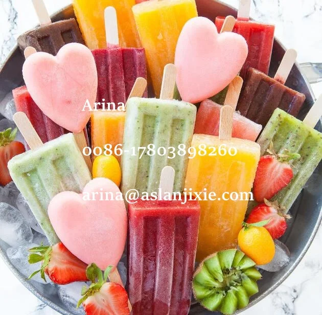 Automatic multifunction milk ice lolly making machine Popsicle maker spinning popsicle making machine