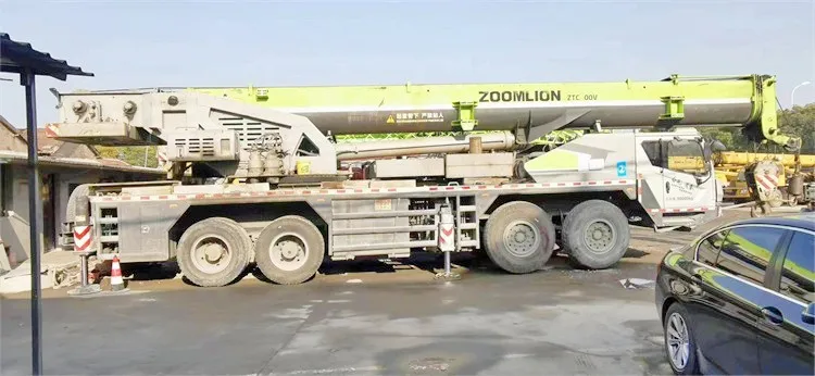 80 тонн б/у колесный кран Zoomlion китайский поставщик готовая к работе полная серия для продажи Строительная