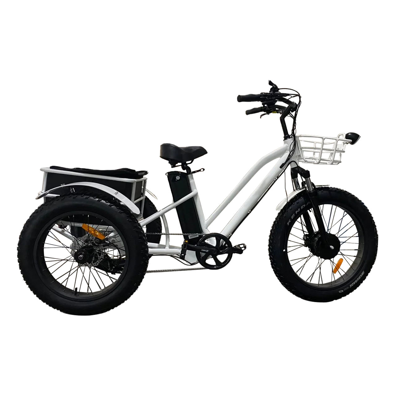 cheap low step through frame speedy long ride adult electric tricycle cargo 3 wheel cycling