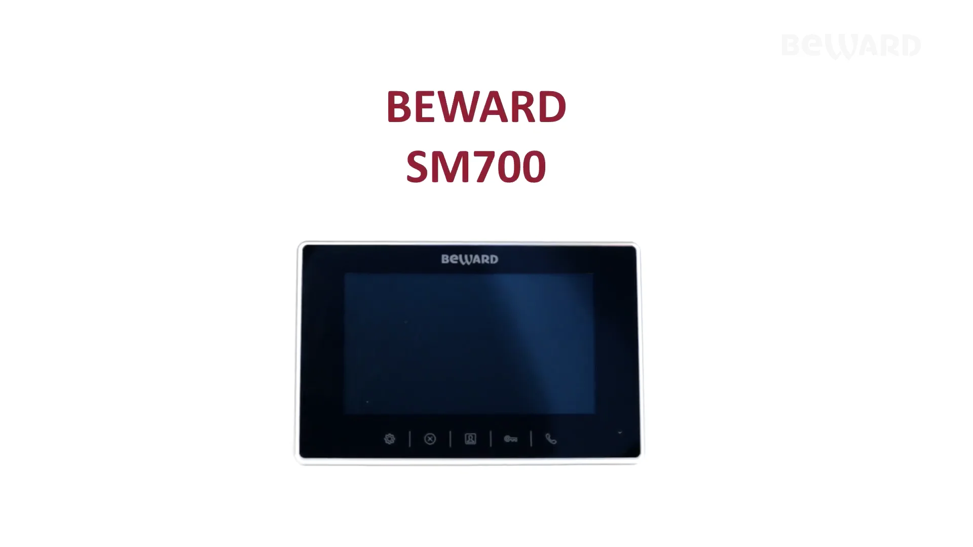 Beward SM700 IP Video Indoor Monitor Work With SIP IP Video Intercom Video Doorbell