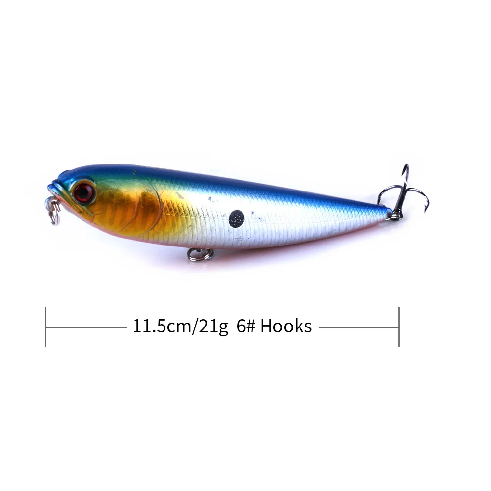 lures hard plastic bait sinking pencil lure