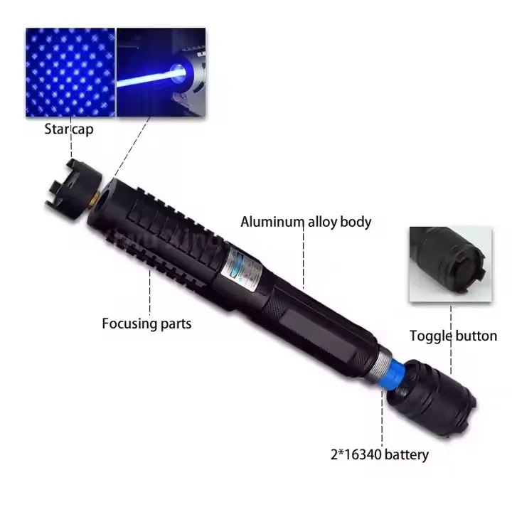 laser light long range 5km 10km 20km 30km 40km laser pointer with 5 pattern starry beam