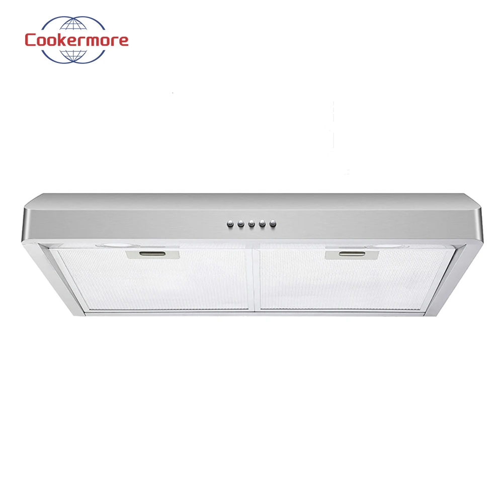Sleek profile ultra thin slim cooker range hood  under cabinet cooker small kitchen range hood
