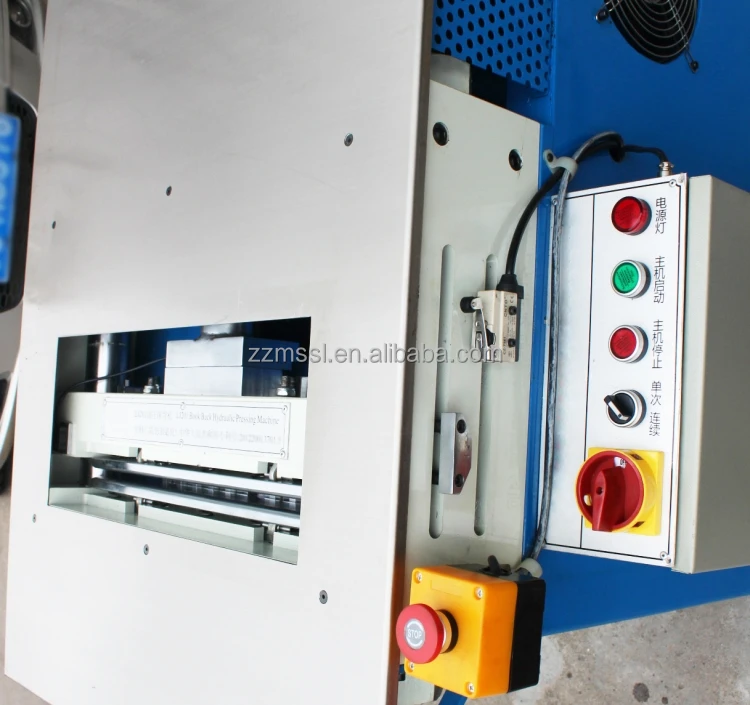 Printing Shop Professional Hydraulic Book Back Pressing Machine Price