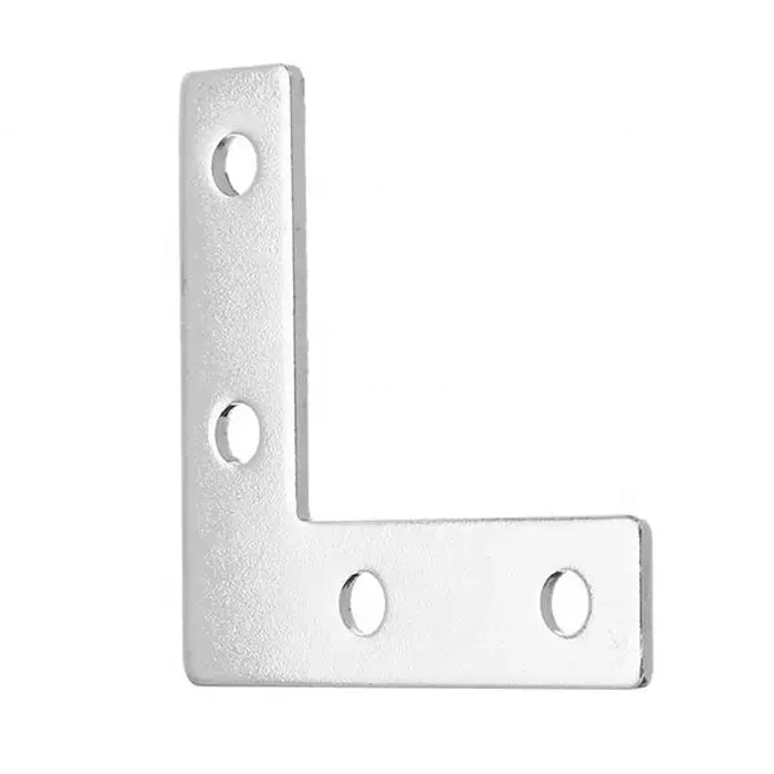 Silverchin Custom L Shaped Galvanized Metal Steel Angle Corner Brackets