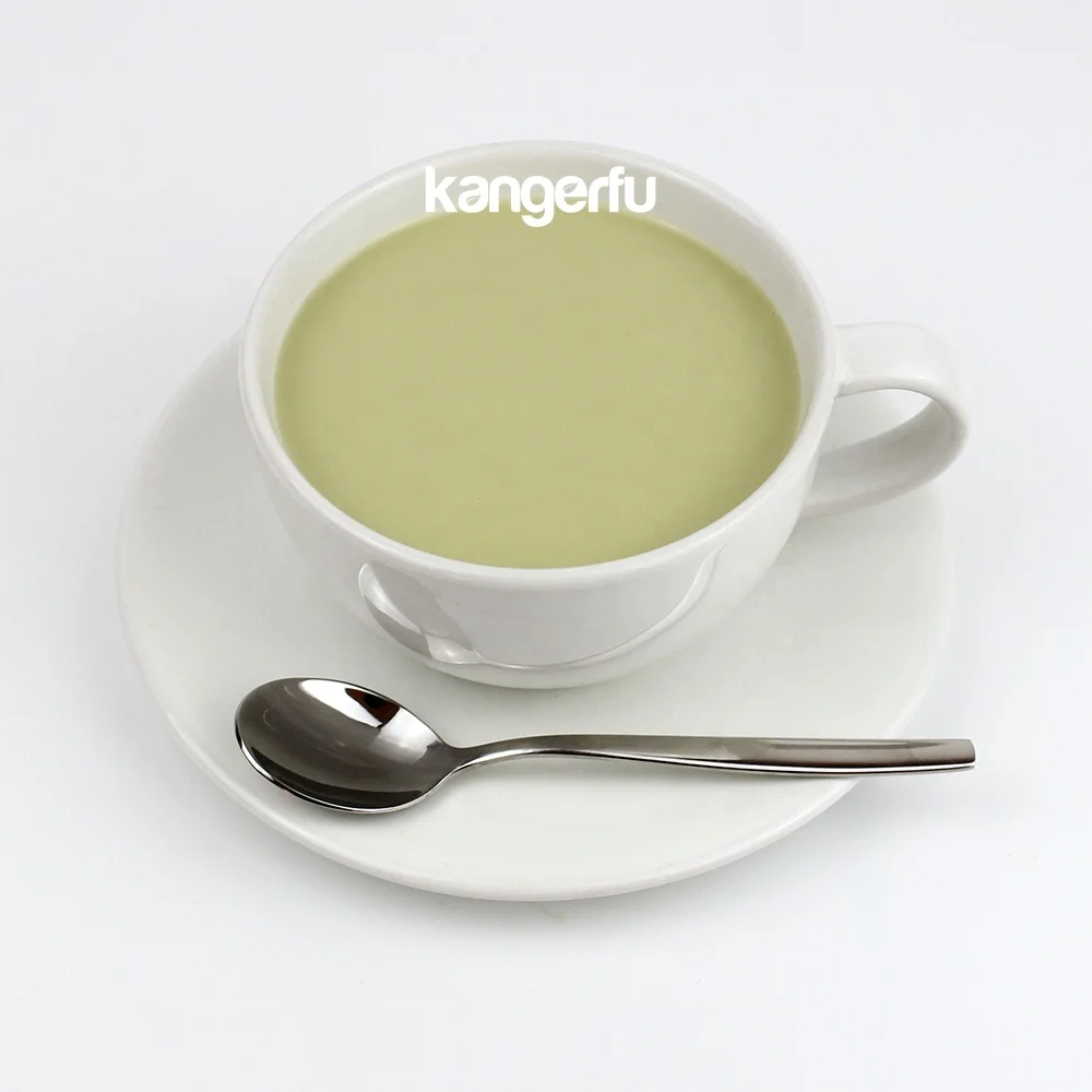 Factory Supply Private Label Bubble Tea Ingredient Instant Matcha Milk Tea Powder Instant Matcha Latte