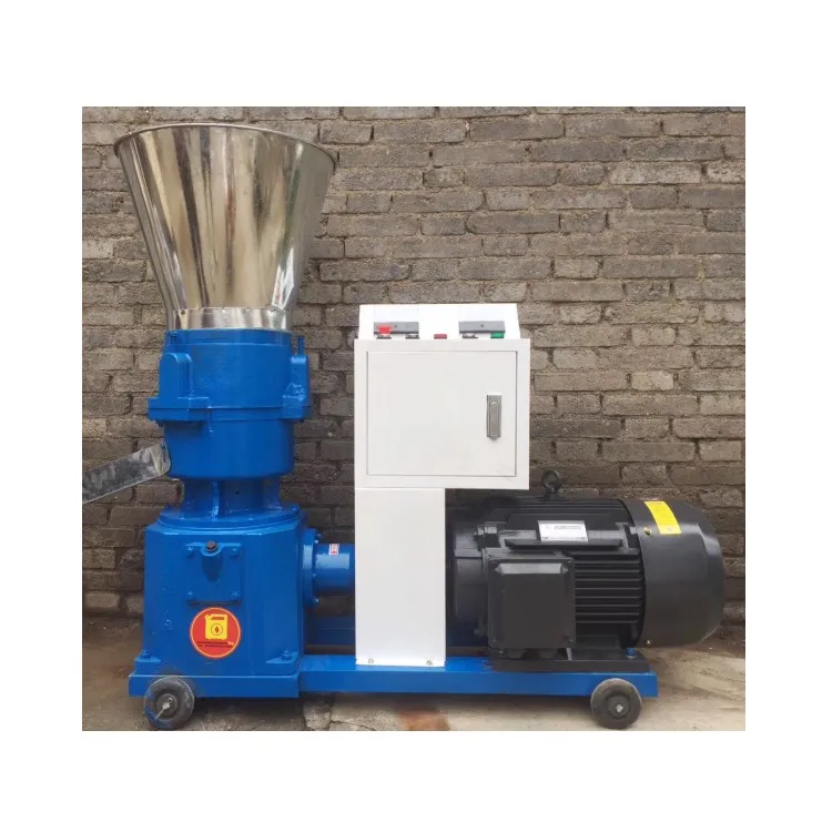 Pellet Press Animal Feed Processor Farming Feed Machine forage feed pelletizer/granulator pellet machine