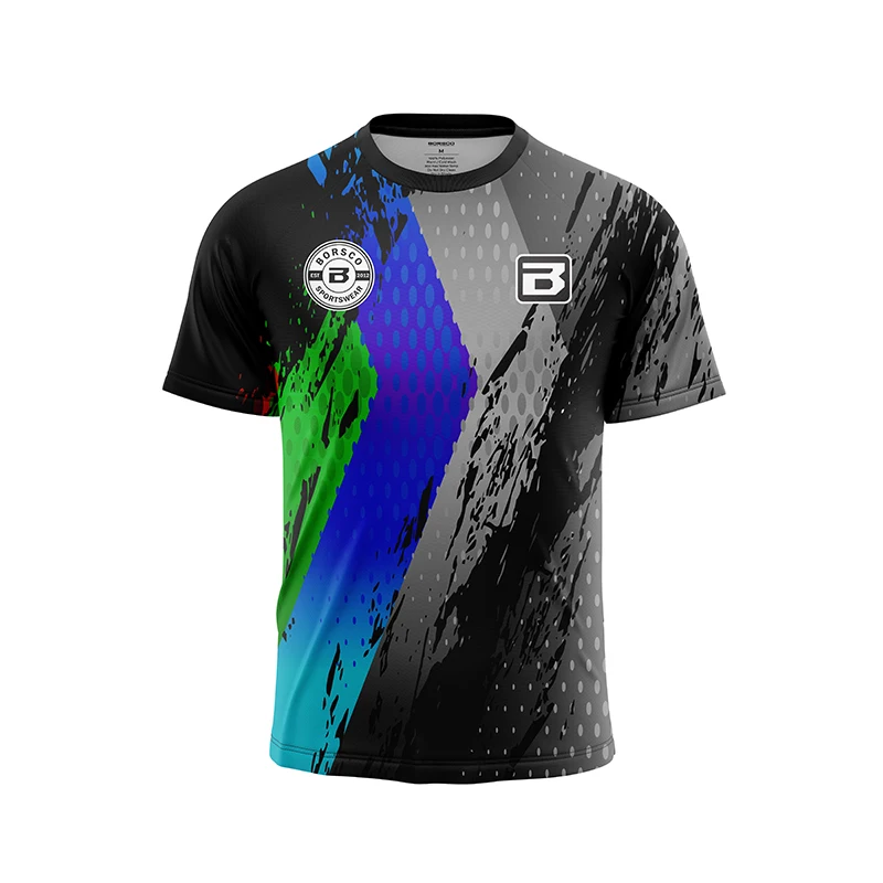 Hot Selling Custom Racing Team Shirts Custom Sublimation Blank Racing Pit Crew Shirt Motorcycle Auto Racing Wear