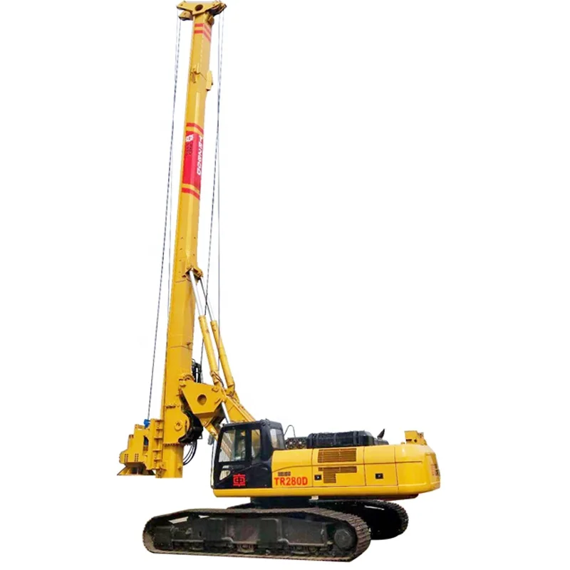Hot Sales Quality Guaranteed Good Quality Used BuildersRock And  Soil Rigs CRRC 280 Foundation Pile Drilling Machine