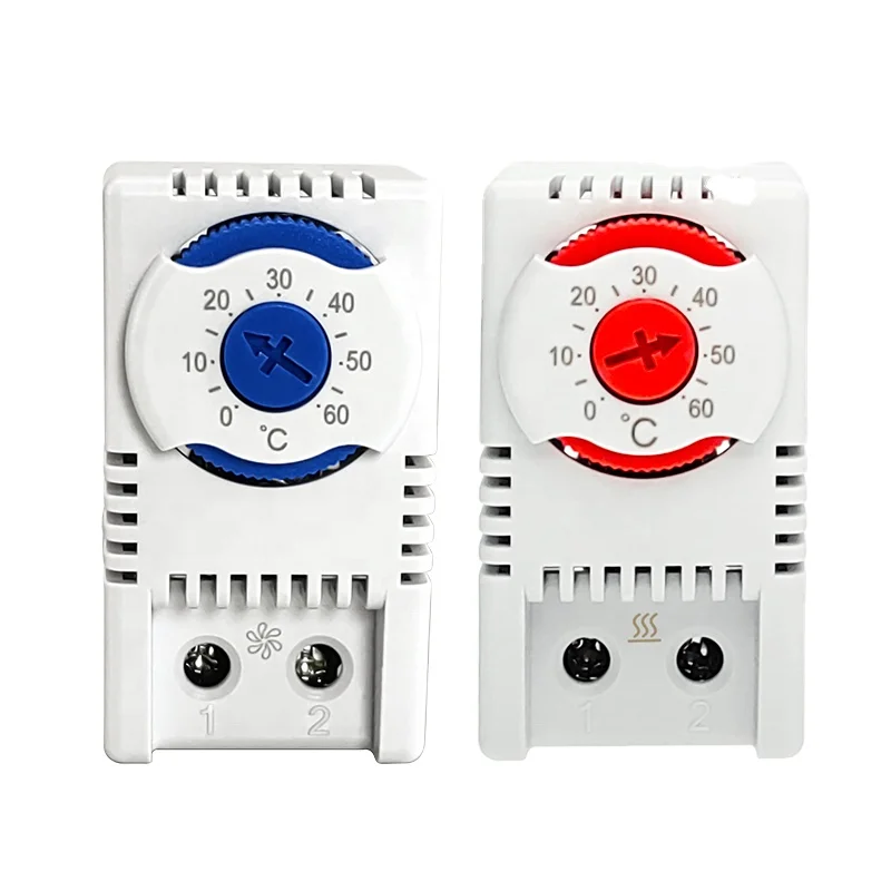 Small Electronic Adjustable Industrial Thermostat KTS511 Normally open heat dissipation thermostat