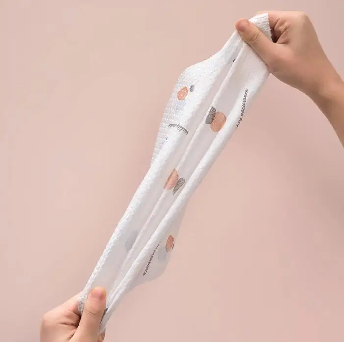 Kitchen Good Helper Disposable Reusable Unpaper Towel Non-woven Fabric Cotton Lazy Rags Cleaning Rags