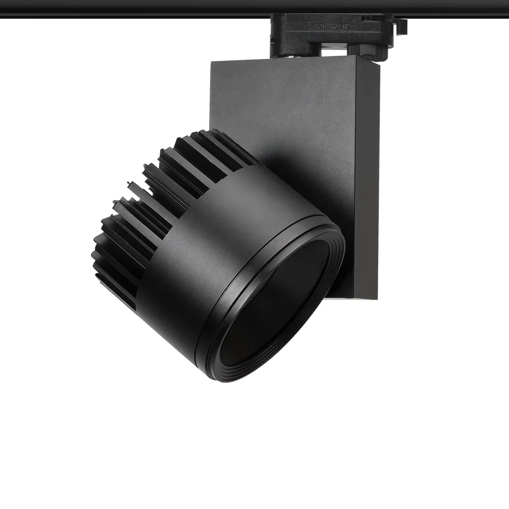 4 way 3-circuit Anti glare 52W CRI97 led track light for