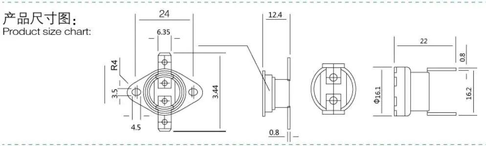 Snap Action Switches Bimetal Disc Thermostat Thermal Protection Heating Boiler Thermostat manufacturer