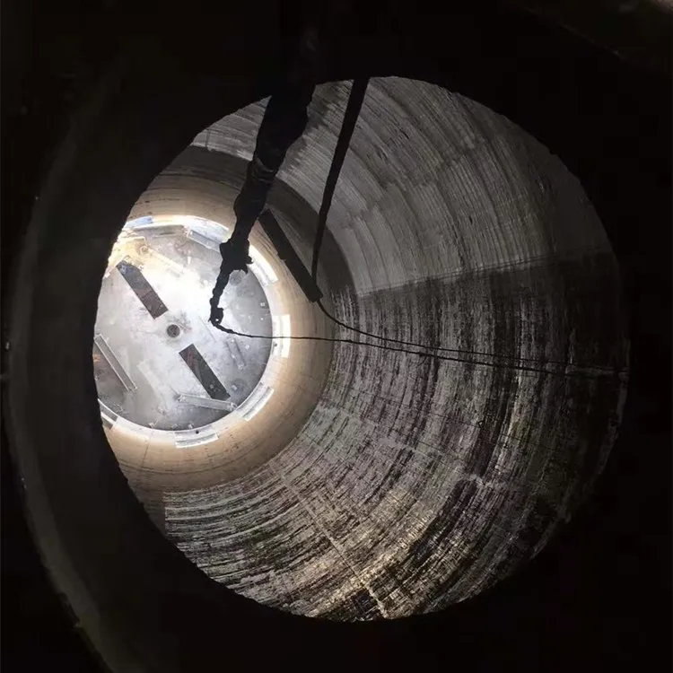 Two component hybrid spray polyurea for anti-corrosion of granulation tower