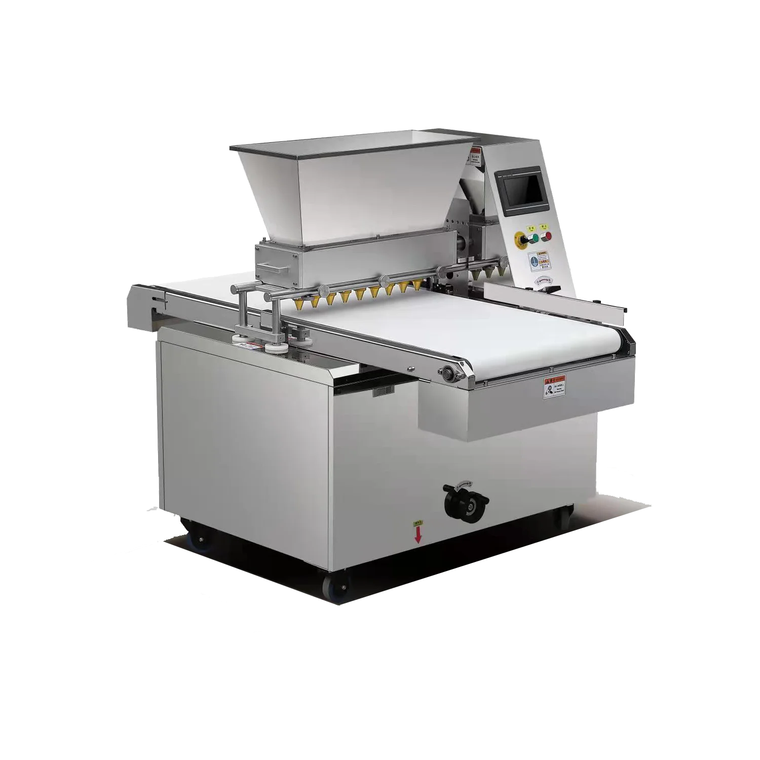 Small Full Automatic Multidrop Jenny Cookie Depositor Machine