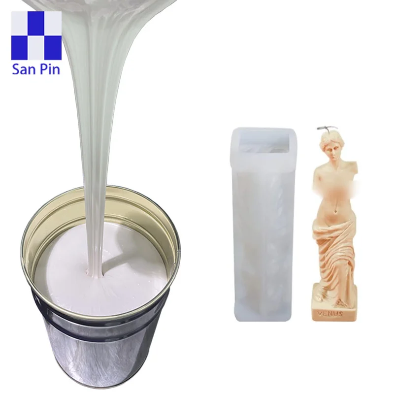 Tin cure silicone rubber for moulds making cheap price liquid silica gel sale make candle silicone mold