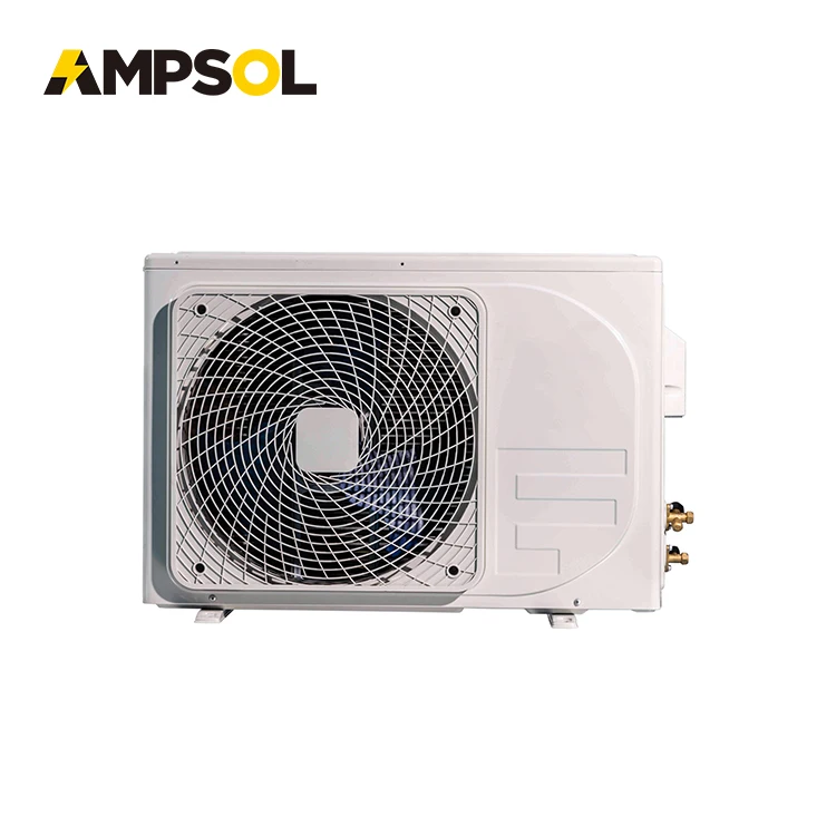 AMPSOL Aire Acondicionado Solar 7000Btu 9000Btu 12000Btu Ac Dc инвертор солнечный мини-кондиционер с